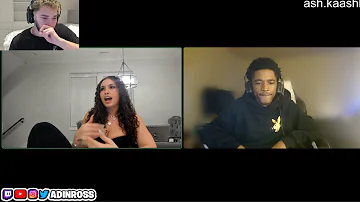 Ash Kash Tells Her Type Of Guy She Likes Adin Ross Stream!!! All My Guys Have A Chance