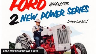 Ford Tractors Ferguson System History & Advertising