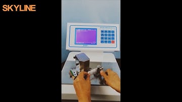 Full Intelligent Measurement And Control Stiffness Tester