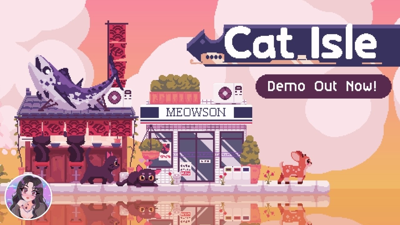 Cat-solutely Addicted To This Cozy Pixel Game! | Cat Isle Demo | No Commentary