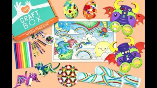 We Craft Box: Rainbow Dragons [Cratejoy Kids’ Summer Series] by Cratejoy 30 views 1 year ago 20 minutes