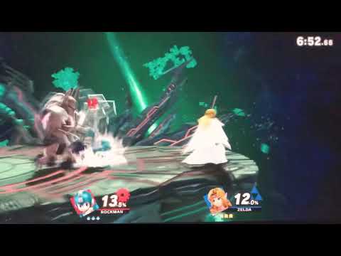 【スマブラSP】ゼルダVSロックマン