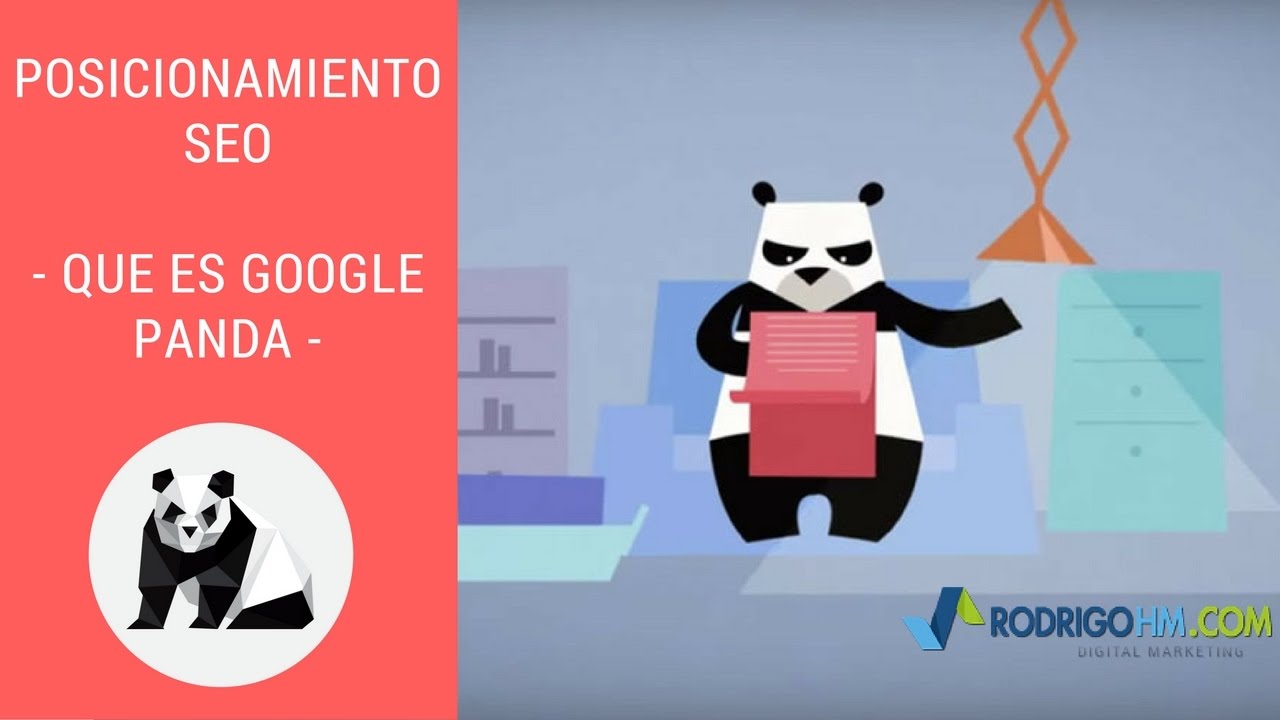 Que es Google Panda - Como Funciona - Posicionamiento SEO Marketing Digital y Redes Sociales