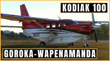 Kodiak 100 MSFS 2020 NeoFly 4 Career Flight - Papua New Guinea - GOROKA - WAPENAMANDA