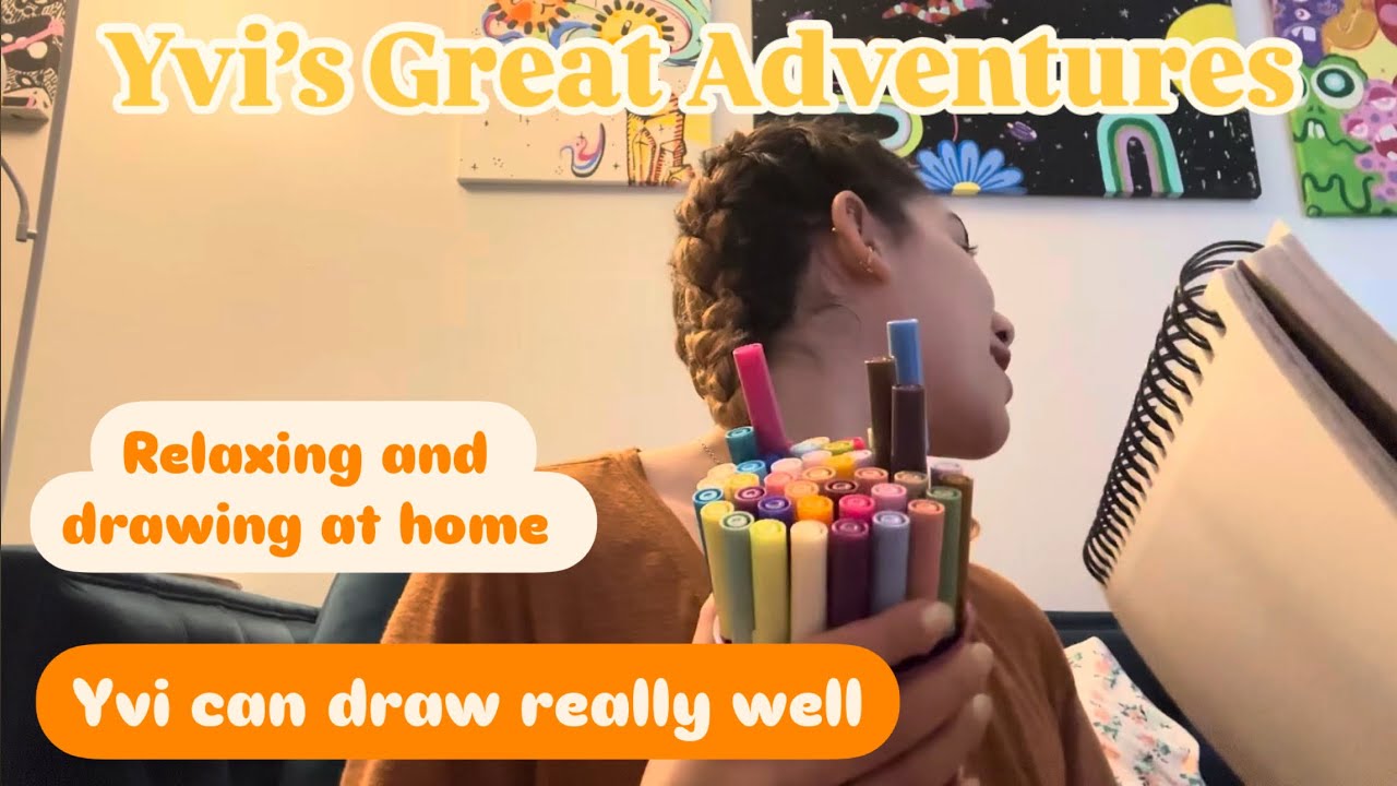 I can Draw too! My Ferret watches me lol 