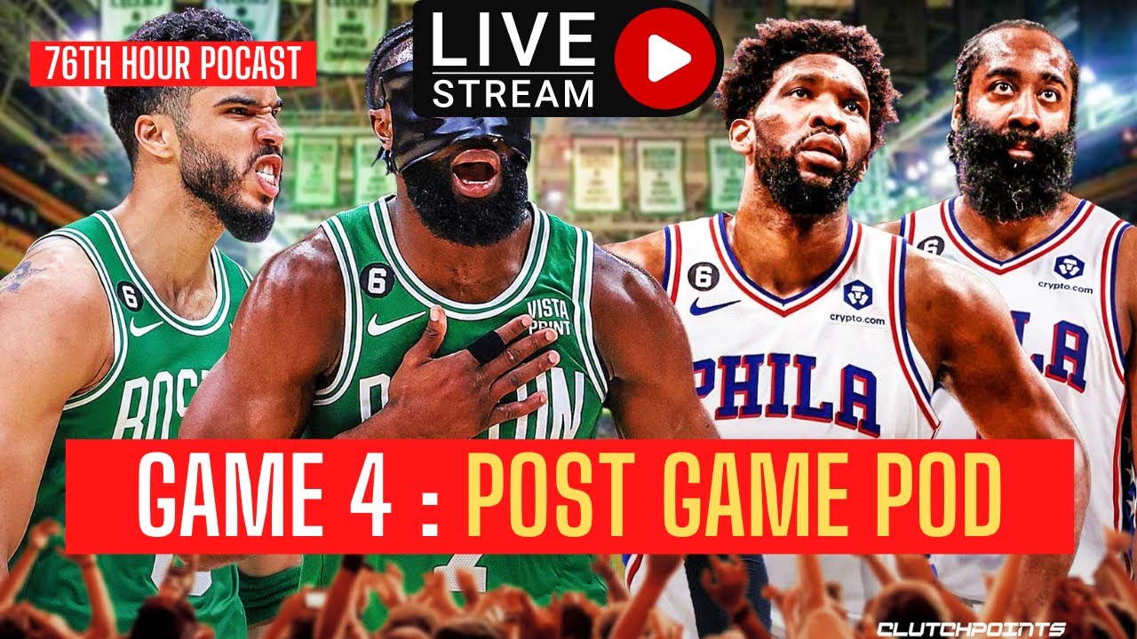 SIXERS SURVIVE AND WIN GAME 4 VS CELTICS 🥳