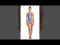 Dolfin Bellas Women's Azure Tie Back One Piece Swimsuit | SwimOutlet.com