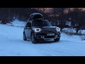 MINI countryman cooper all4 2017 driving in snow (winter tires:Goodyear UltraGrip Performance Gen-1)