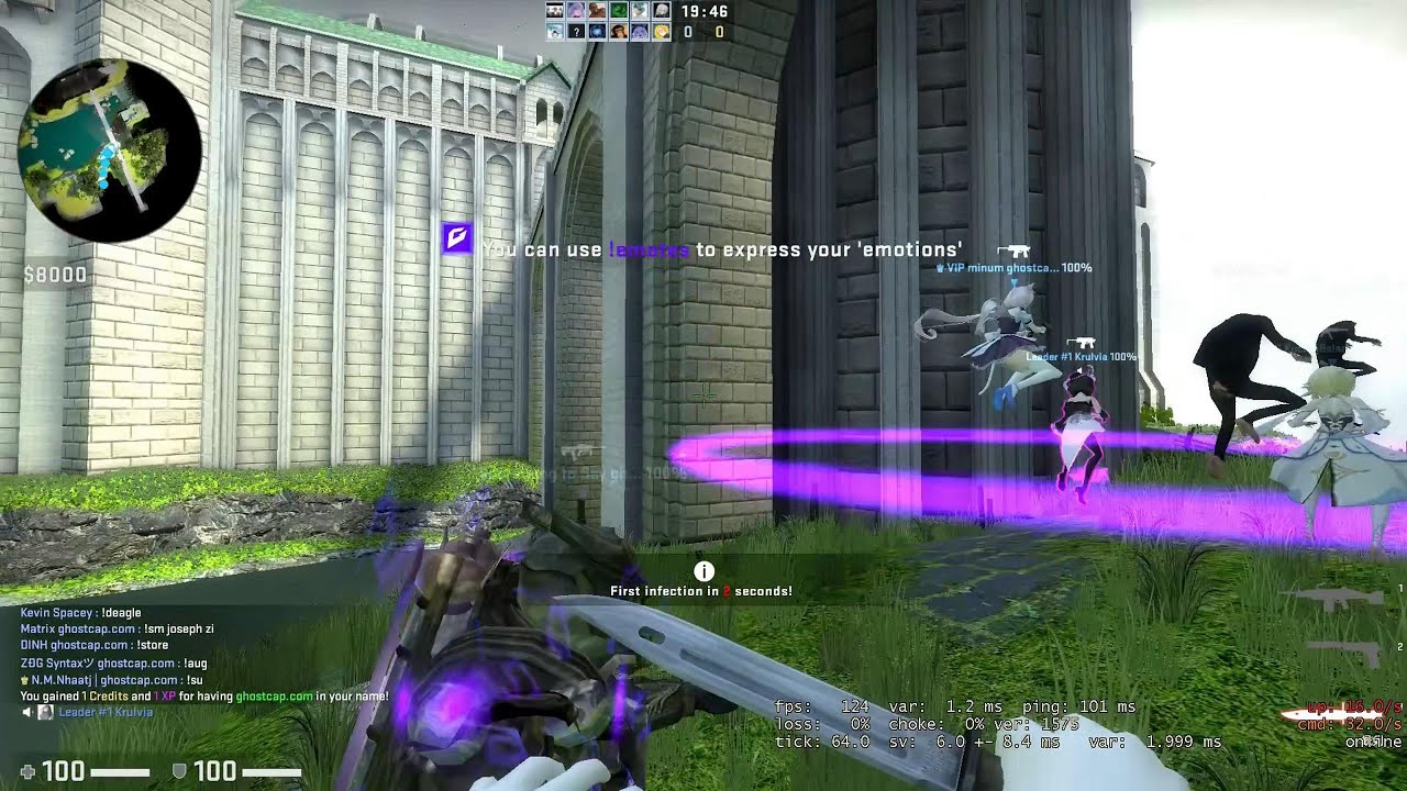 CSGO Zombie Escape ze_sanctuary_v1_2 GCG Server - YouTube