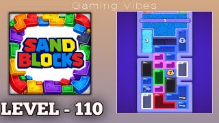 Sand Blocks: Drop Puzzle Level 110 Walkthrough Solution