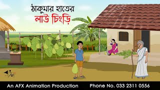 ঠাকুমার হাতের লাউ চিংড়ি  | বাংলা কার্টুন | Bangla Cartoon | Thakurmar Jhuli jemon | AFX Animation