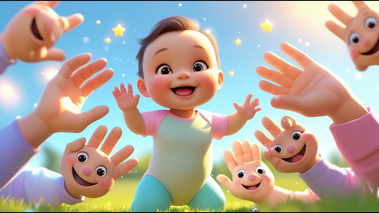 Finger Family Song ✋🎶✨ | Popular Nursery Rhyme | Educational Kids Songs