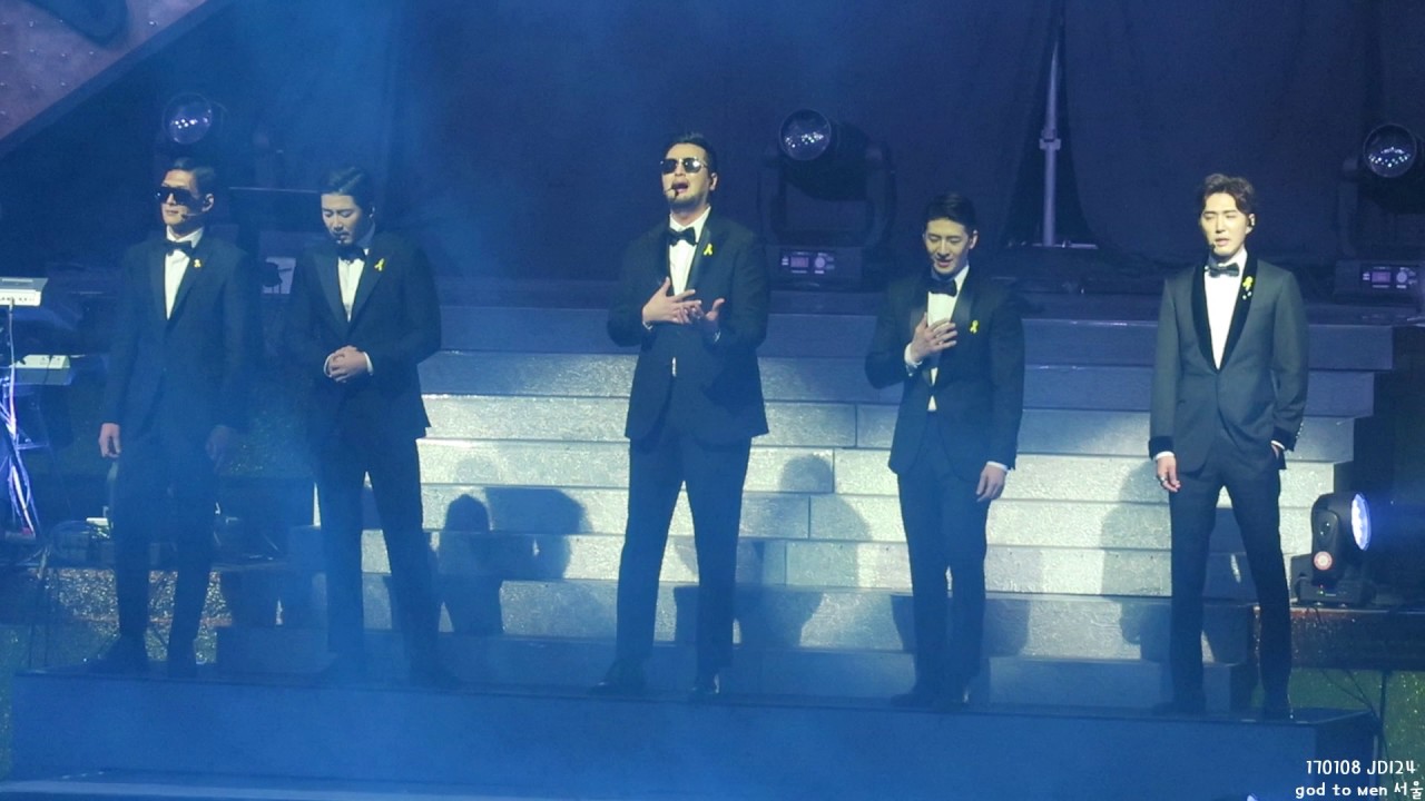 170108 god - 바람 + 거짓말 + 신사의 품격 [god to men 서울]