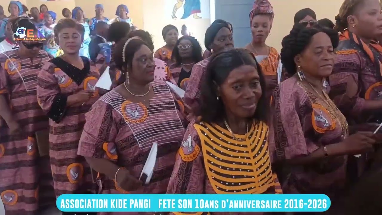 ASSOCIATION KIDE PANGI FÊTE SON 10 ANS D'ANNIVERSAIRE 2016-2026