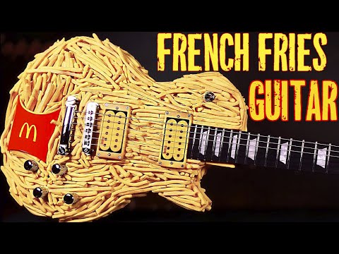 French Fries Guitar. Real McDonald's guitar. I'm lovin it! / Гитара из картошки фри! Вкусно и точка!