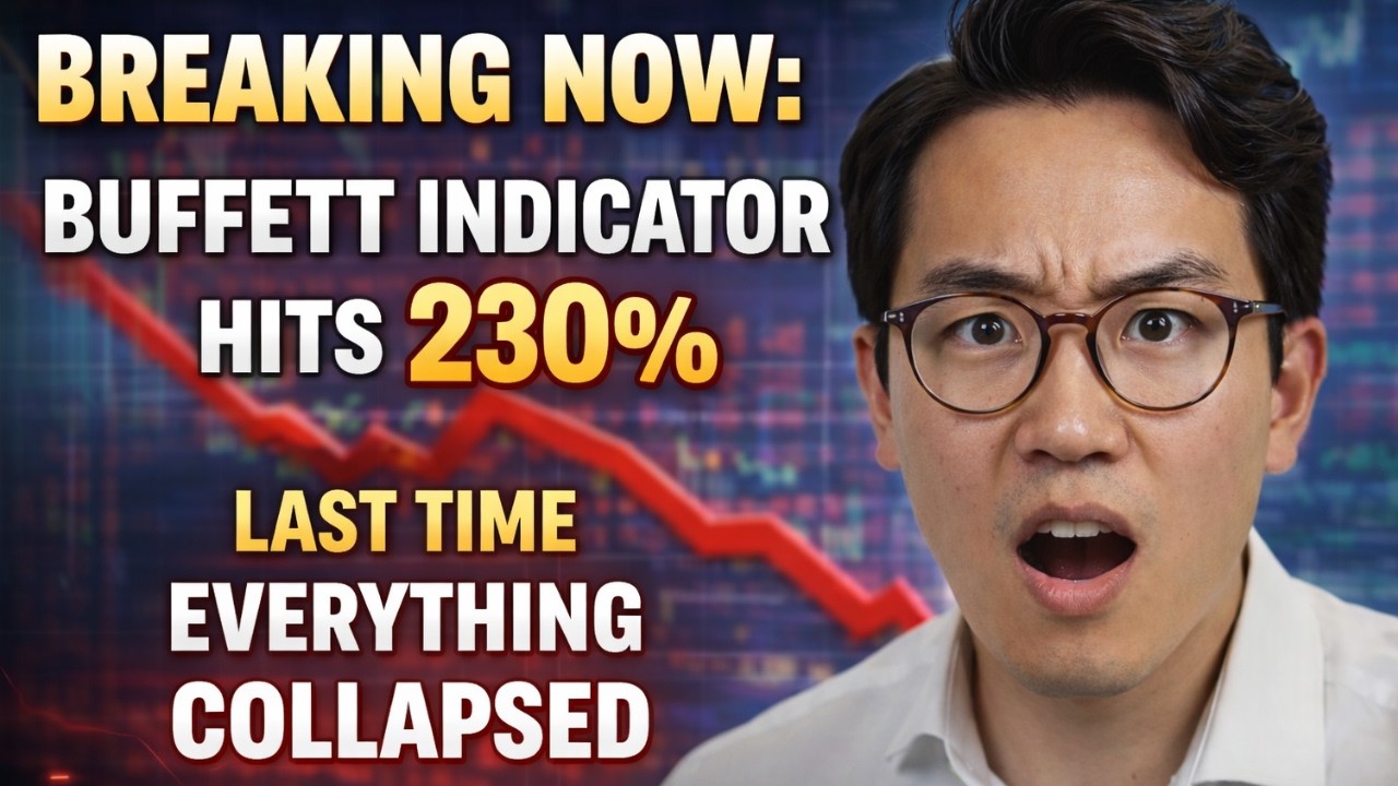 IT'S HAPPENING NOW: The Buffett Indicator Just Hit 230% Last Time This Happened Everything Collapsed