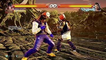 TEKKEN™7 Marshall Law/Bruce Lee Rage Drive Combos