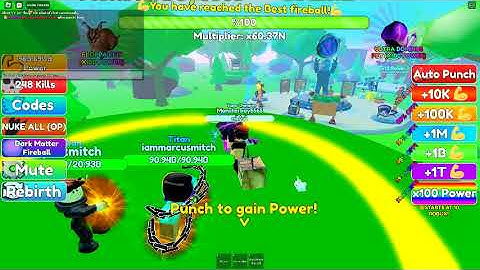 How To Do A Glitch In Fire Ball Punching Simulator (Easy)