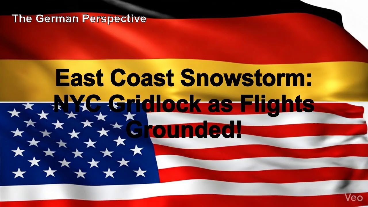 East Coast Snowstorm: NYC Gridlock as Flights Grounded!
