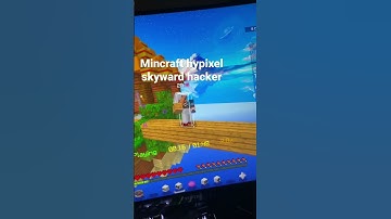 Minecraft Hypixel skywars Hacker￼ #Shorts