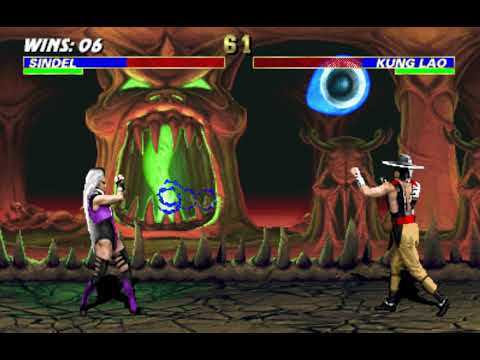 Mortal Kombat 3 - Sindel Gameplay