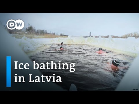 Ice bathing: Latvia's signature winter sport | Focus on Europe