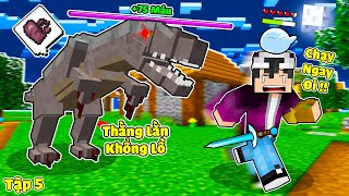 MINECRAFT CHUYỂN SINH THÀNH SLIME*TẬP 5* TẤN CÔNG THẰNG LẰN KHỔNG LỒ VÀ PHÁT HIỆN HÓA THẠCH CỔ😨😱