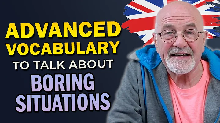 10 Ways to say Boring in English | Study English a...