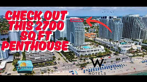 EWOW - One of the largest hotel penthouses in Fort Lauderdale! | The W Hotel Extreme WOW Suite.