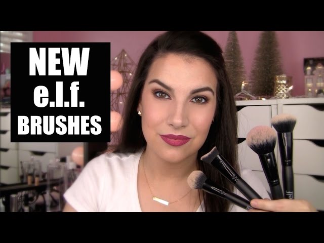 e.l.f. Cosmetics Makeup Brush Collection + First Video – the