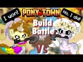 Pony Town Build battle Vs | With Aiden | Pony Town