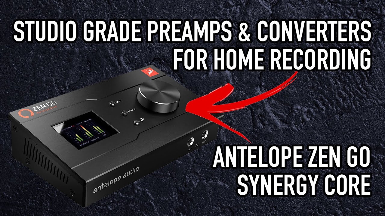 Antelope audio ZEN GO SYNERGY CORE TB3 Thunderbolt audio interface