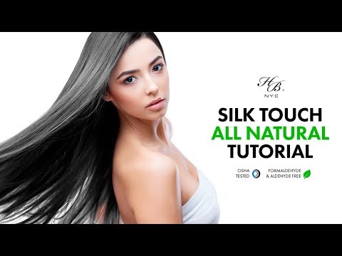 SilkTouch ALL NATURAL Keratin Treatment  (Tutorial)