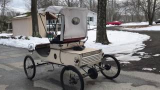 1901 Curved Dash Oldsmobile Replica Merry Olds
