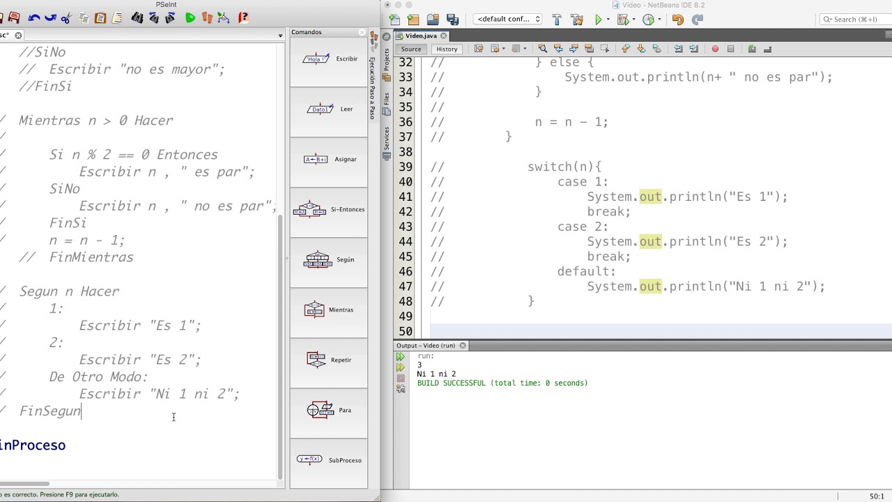 Pasando de PSeint a Java (2 de 2) - YouTube