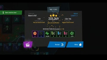 Infinitode 2 | Level 1.1 | 233k score | top 1%  | normal mode (easy way)