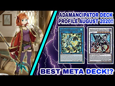 DECK PROFILE ADAMANCIPATOR AUGUST/SEPTEMBER 2020 POST TIN 2020!! SPICY TIER  1 DECK!! [YU GI OH ITA] 