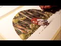 Watercolor illustration "traces" timelapse work in progress painting drawing art by Iraville