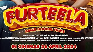 FURTEELA Trailer 😄Movie releasing on 26th April Jassie Gill / Amar Hundal / Amyra Dastur /