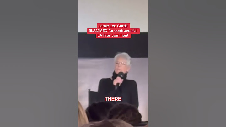 Jamie Lee Curtis facing backlash after comparing devastation in LA to Gaza
