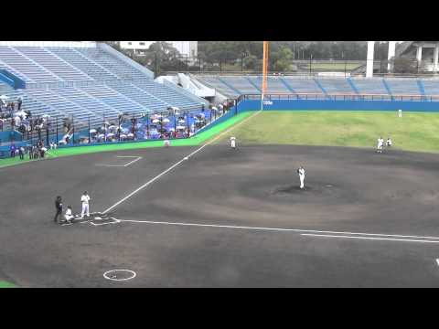 プロ野球　合同トライアウト２０１３　簫一傑 vs 松富 青野 大谷