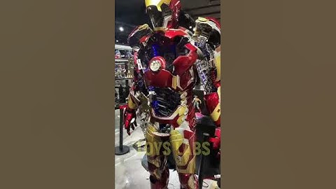 Real Life Iron Man MK43 automatic opening & closing armor with sound effect