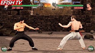 Bruce Lee is back! Bruce Lee vs JeanClaude Van Damme (Hardest AI)  Shaolin vs Wutang 2