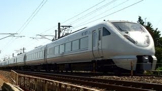 L特急しらさぎ7号（富山行き）683系2000番台　8両　高速通過　森田～春江