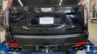 Borla Atak Exhaust on 2022 Cadillac Escalade Sport Platinum ESV 6.2L V8