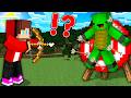 Why do JJ and Mikey Compete in Mini Games in Minecraft?! Maizen