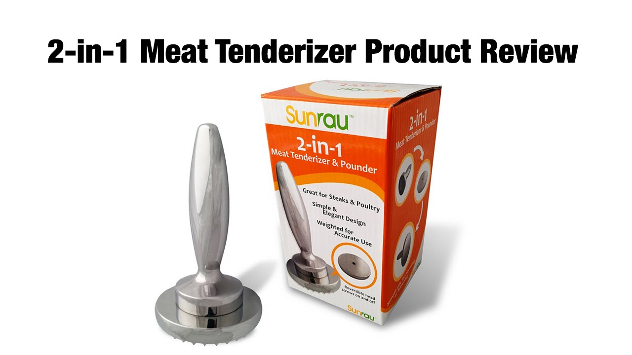Sunrau Meat Tenderizer - PRODUCT REVIEW - YouTube