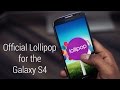 Galaxy S4 - Official Android 5.0 Lollipop Update - Install Instructions [I9505 & I9500]