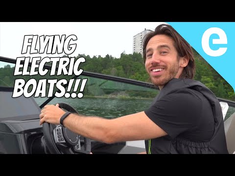 The Secret of Flying Electric Boats: Candela C-8 First Ride!