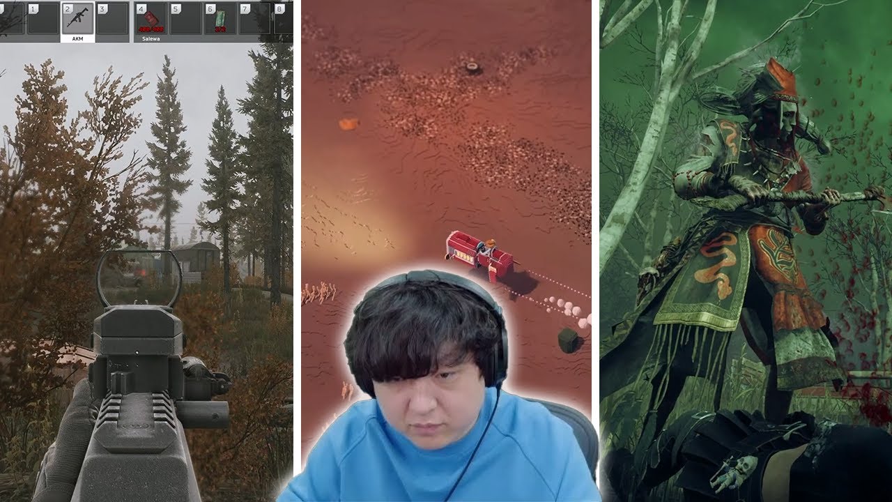 25/12/02 풍월량 다시보기 - 이스케이프 프롬 타르코프, 게임 트레일러 같이 보기, 데드 바이 데이라이트